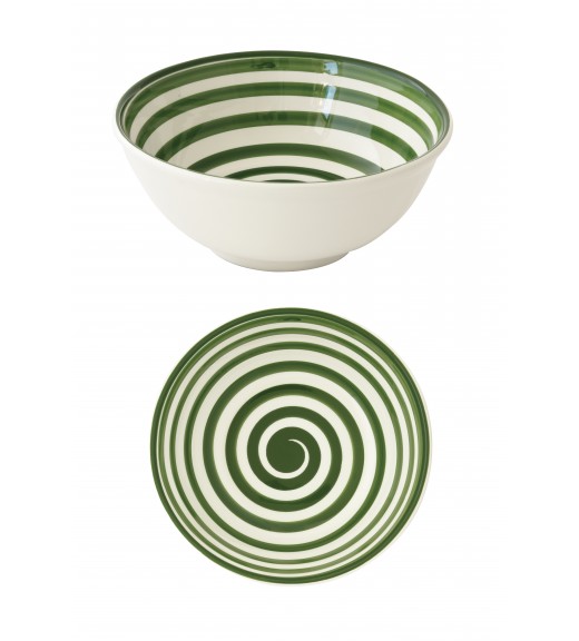Insalatiera in Ceramica Diametro 27 - Color mix green - Easy Life