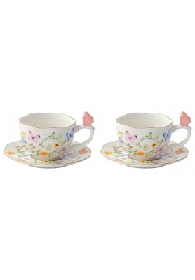 Tazzine Caffè Set/2- Collezione Dancing Butterflies - Easy Life
