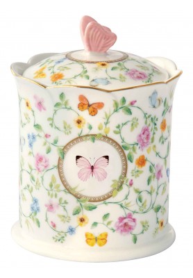 Barattolo in porcellana - Collezione Dancing Butterflies - Easy Life