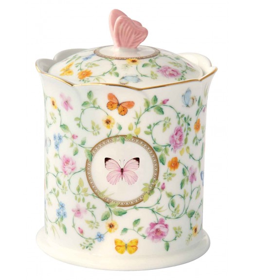 Barattolo in porcellana - Collezione Dancing Butterflies - Easy Life