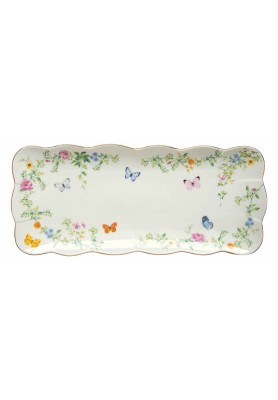 Vassoio in porcellana 36x14 - Collezione Dancing Butterflies - Easy Life