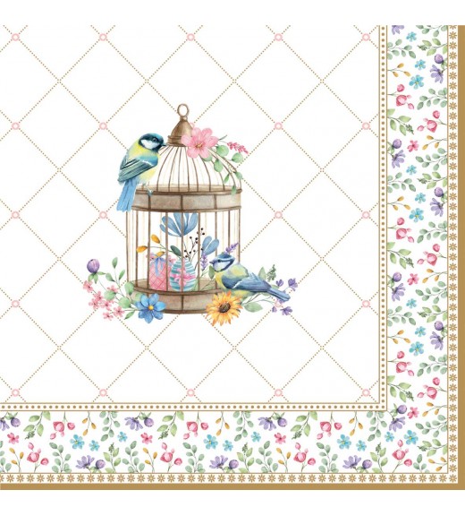 Confezione 20 Tovaglioli Carta - Collezione Spring Bloom - Easy Life