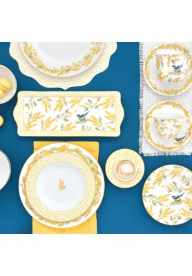 Servizio da Tavola 18 Pezzi - Collezione Mimosa - Easy Life