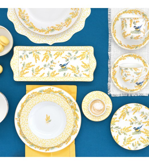 Servizio da Tavola 18 Pezzi - Collezione Mimosa - Easy Life