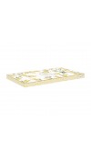 Vassoio in porcellana 35x15 - Collezione Mimosa - Easy Life