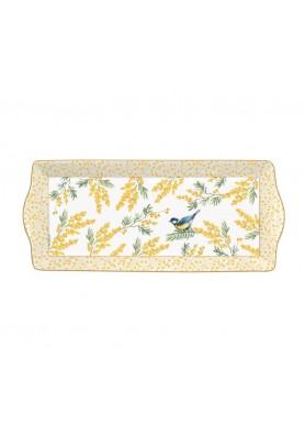 Vassoio in porcellana 35x15 - Collezione Mimosa - Easy Life