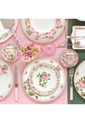 Servizio Piatti 18 Pezzi Collezione Chant des Roses - Easy Life