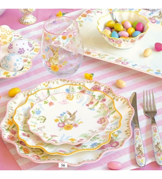 Servizio Piatti 18 Pezzi Collezione Tres Jolie - Easy Life