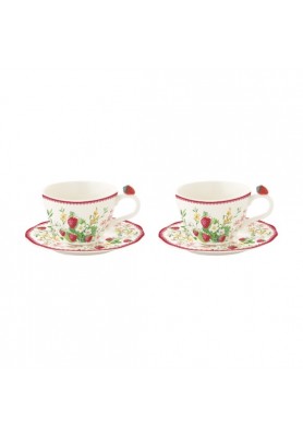 Tazzine Caffè Jardin des Fraises S/2 - Easy Life
