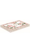 Piatto da portata ovale Chant des Roses 35x23cm - Easy Life