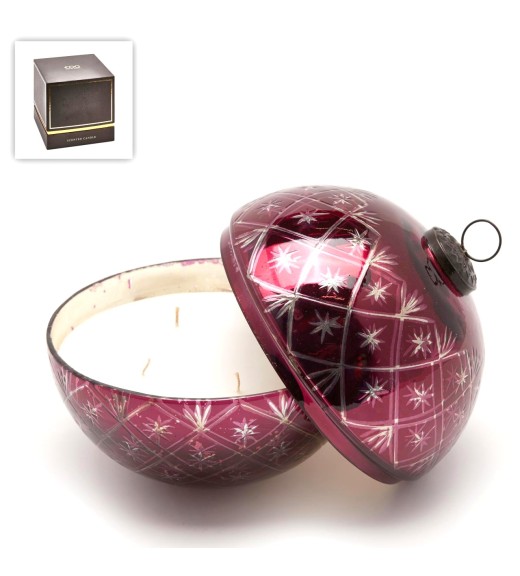 Candela Luxury Ball Burgundy D18 - Fragranza Oud - EDG