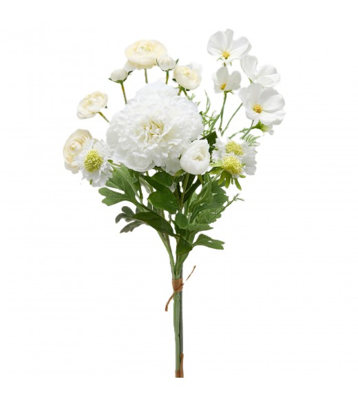 Cespuglio di Peonia Bianca e Fiori Misti H60 - EDG