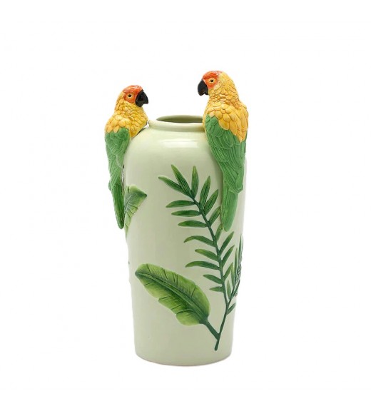 Vaso Pappagallo Rotondo H39cm - EDG