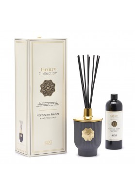 Profumatore Bottiglia Luxury Collection 500 ml - Fragranza Moroccan Amber - EDG