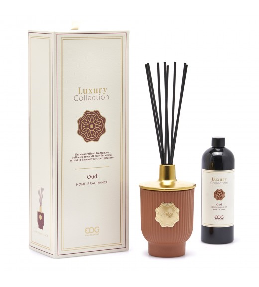 Profumatore Bottiglia Luxury Collection 500 ml - Fragranza Oud - EDG