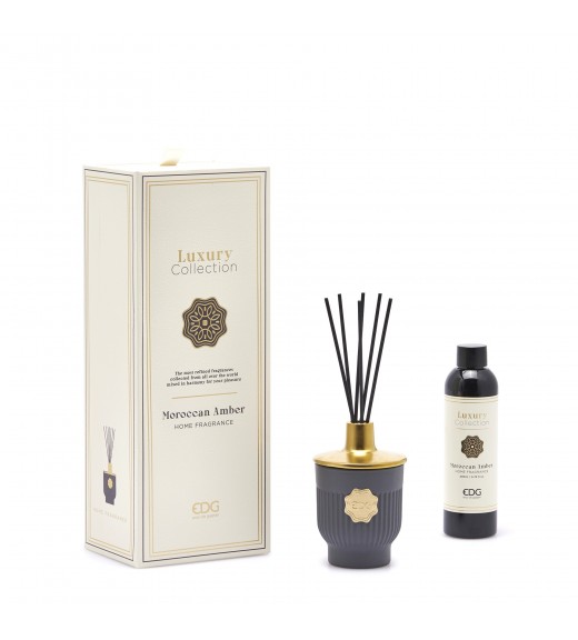 Profumatore Bottiglia Luxury Collection 200 ml - Fragranza Moroccan Amber - EDG
