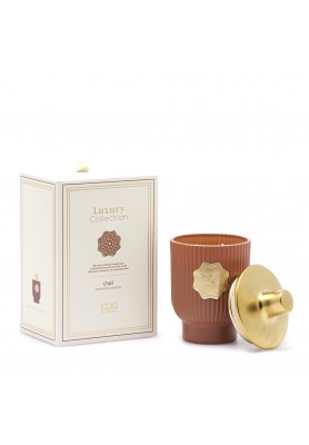 Candela Luxury Collection H 16 cm - Fragranza Oud - EDG