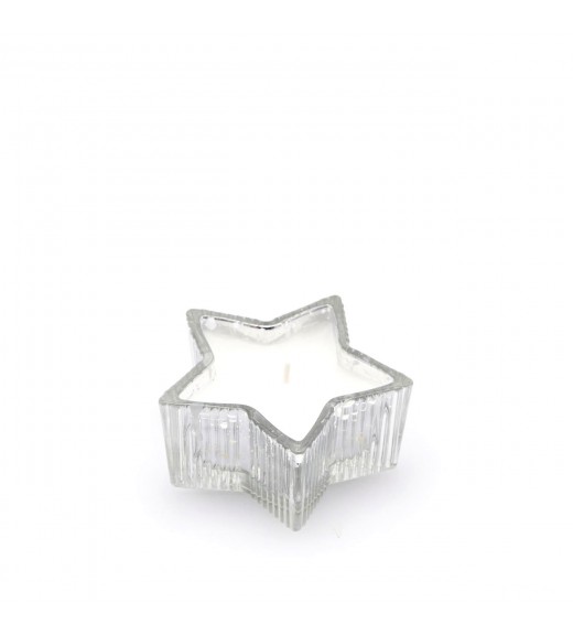 Candela Stella Silver H 4 - Fragranza Vanilla - EDG