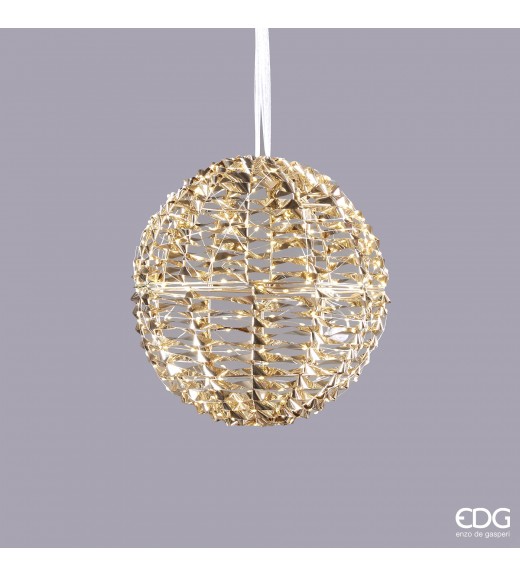 Decorazione Sfera Stripes 300 microled D30 - EDG