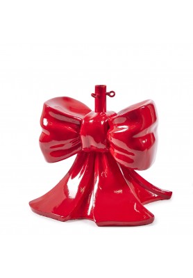 Base per Albero di Natale Fiocco Rosso H45 - EDG