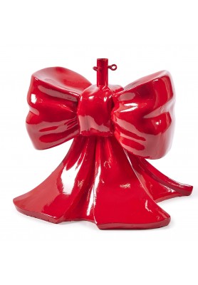 Base per Albero di Natale Fiocco Rosso H57 - EDG