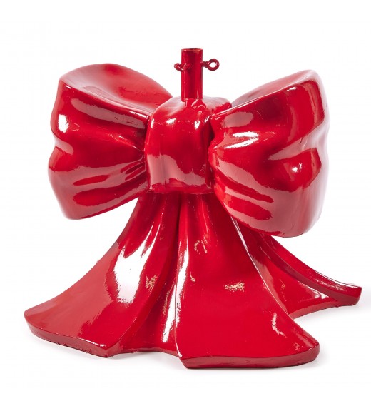Base per Albero di Natale Fiocco Rosso H57 - EDG