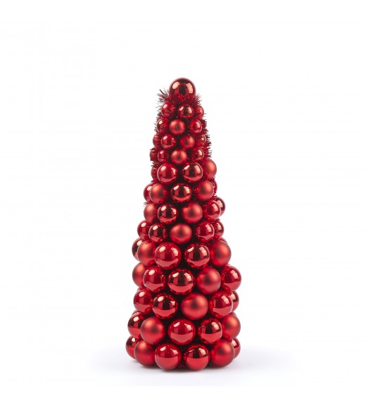 Albero di Natale Topiary Pallemix Cono H50 - EDG