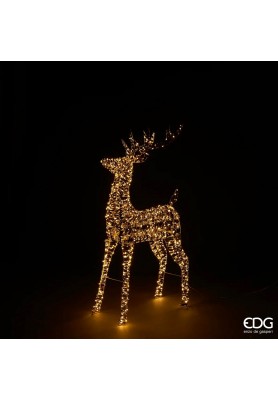 Decorazione Renna Stripes 300 microled H68 - EDG