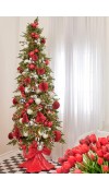 Base per Albero di Natale Fiocco Rosso H45 - EDG