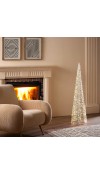 Decorazione Albero Cono Stripes 720 microled H120 - EDG