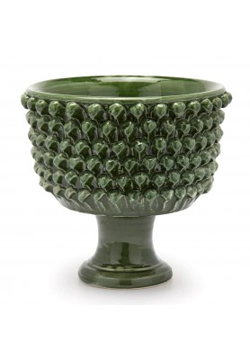 Vaso Fenice Pigna con Piede Verde H31 - EDG  