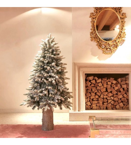 Pino Merano innevato H 150 C/Led - EDG