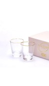 Bicchiere Goldrim Acqua S/6 - EDG