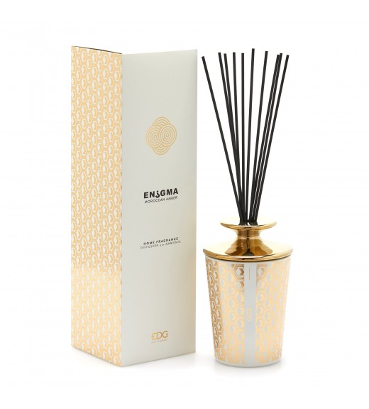 Profumatore Bottiglia Enigma 900 ml - Fragranza Moroccan Amber - EDG