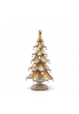 Albero di natale Pino Poly con Perle H36 - EDG