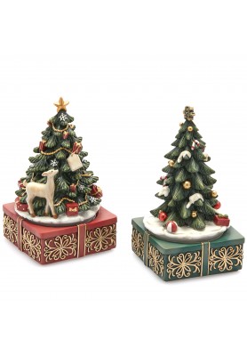 Carillon Pino Regalo con Cervo H19 - EDG