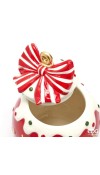 Contenitore Palla XMas Righe h21 - EDG