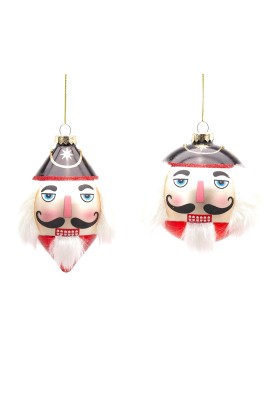 Decoro Soldatino Schiaccianoci S/2 - Collezione Santa's Gifts - EDG