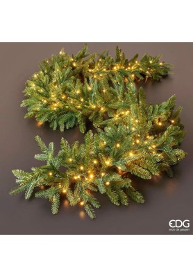 Festone natalizio Pino Luxury L270 C/Led - EDG