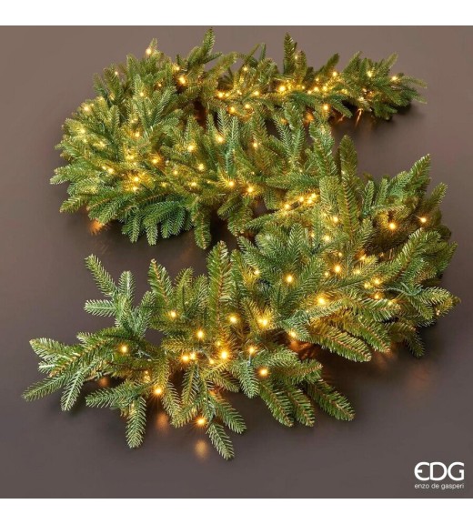 Festone natalizio Pino Luxury L270 C/Led - EDG