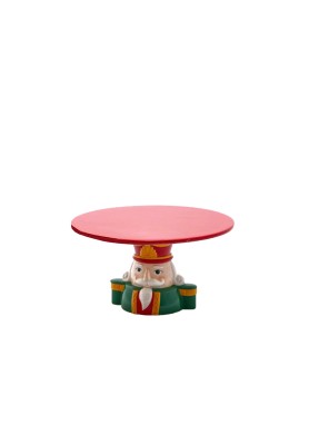 Alzata Soldatino Piatto Rosso - EDG