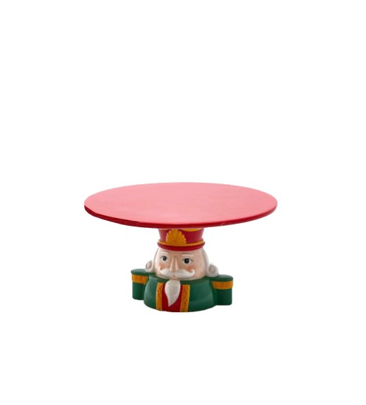 Alzata Soldatino Piatto Rosso - EDG