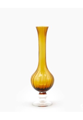 Vaso Righe Collolungo H40 Ambra EDG