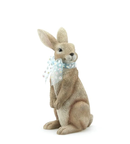 Coniglio Poly con Fiocco - Linea Happy Spring - EDG
