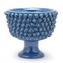 Vaso Fenice Pigna con Piede Blu H31 - EDG  