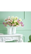 Tulipano Parrot 3 Fiori H51cm Bianco - EDG 