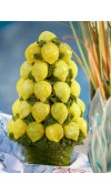 Cesto in Ceramica con limoni H47 - EDG 