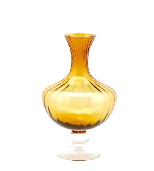 Vaso Righe Anfora Ambra H30 - EDG 