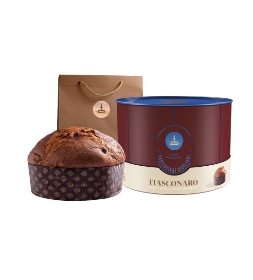 Panettone Artigianale Classico al Malvasia delle Lipari 1kg - Fiasconaro Panettone Artigianale Classico al Malvasia delle Lipari 1kg - Fiasconaro