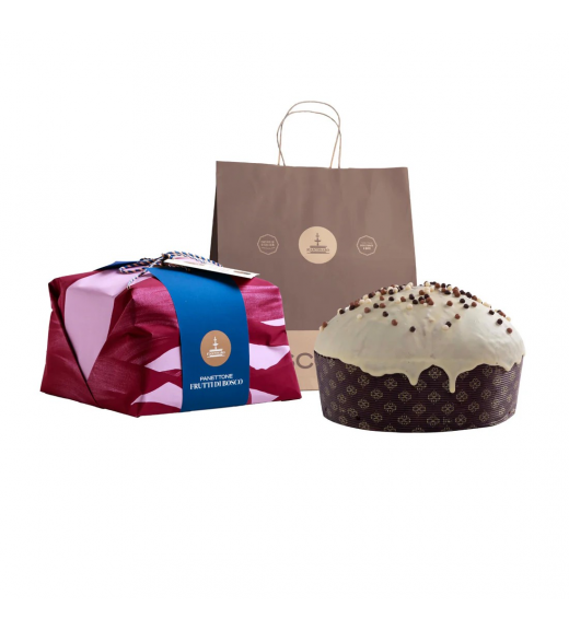 Panettone Artigianale Frutti di Bosco 1 kg - Fiasconaro